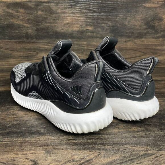 Adidas Alphabounce HPC M Black Grey Running Sneakers Women's Size US 8 BW0330 - Picture 7 of 9